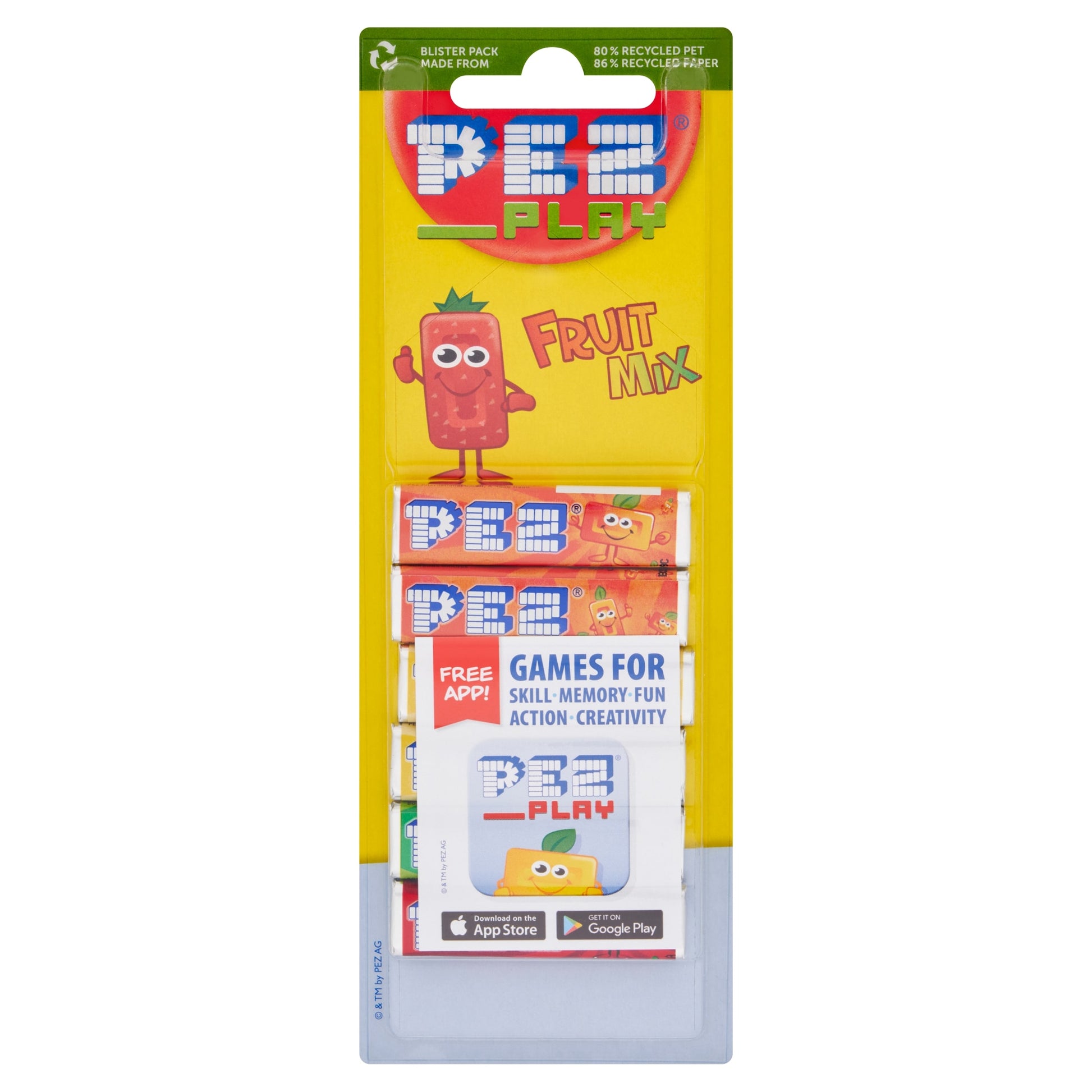 Pez Fruit Mix Candy 6 Pack 51G — image 1
