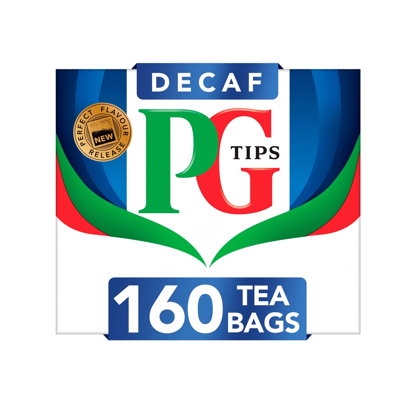 PG Tips Decaf Black Tea 160 Tea Bags 464g — image 2