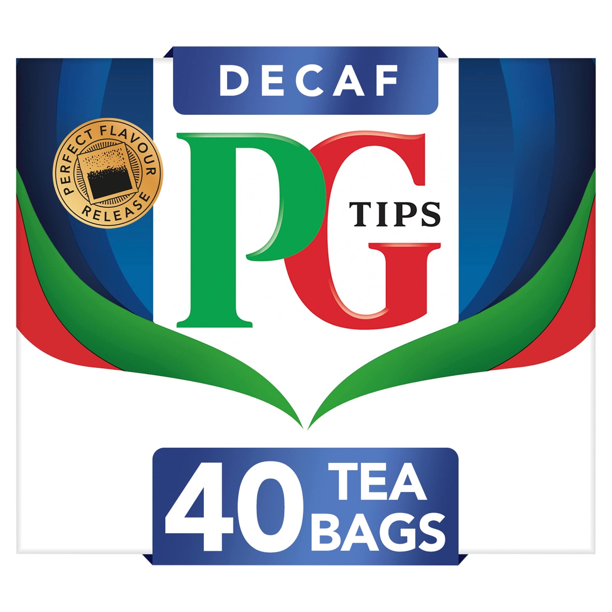 PG Tips Decaf Tea Bags 40 Pack 116g — image 1