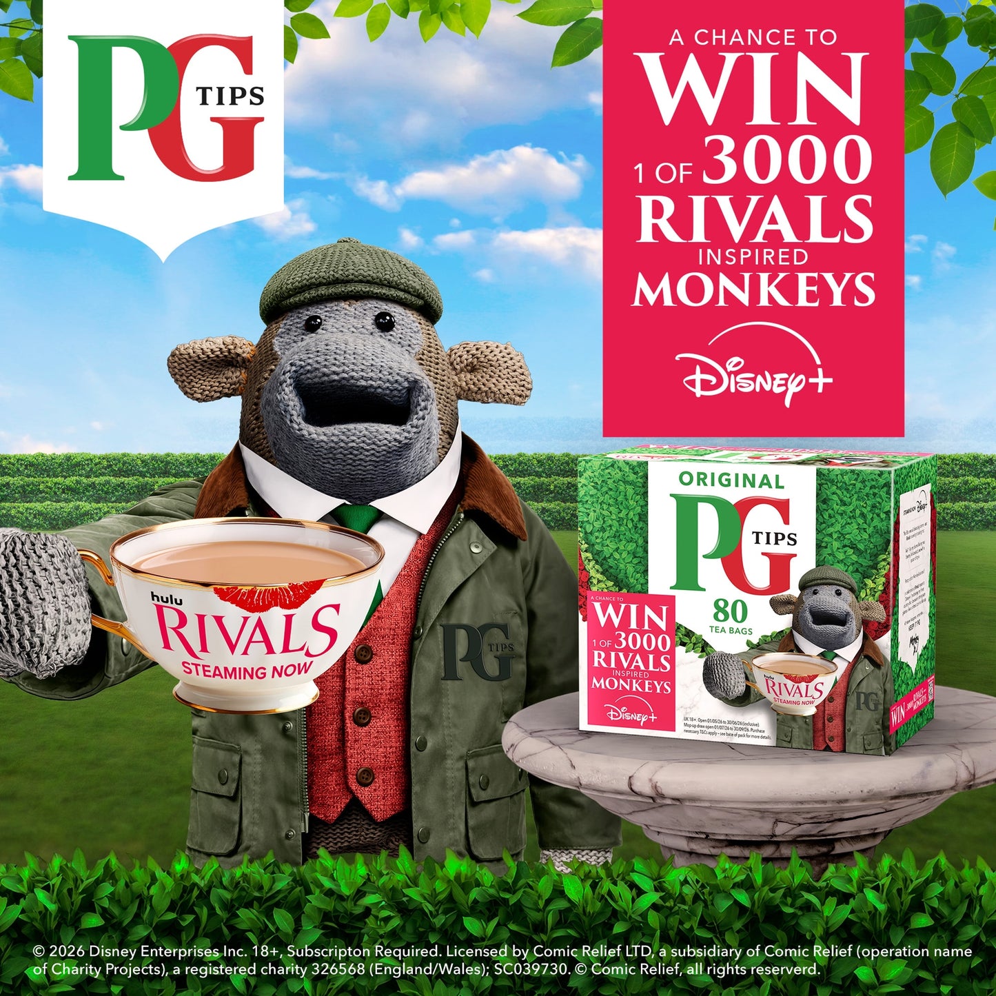 PG Tips Original Black Tea 210 Tea Bags 609g — image 2