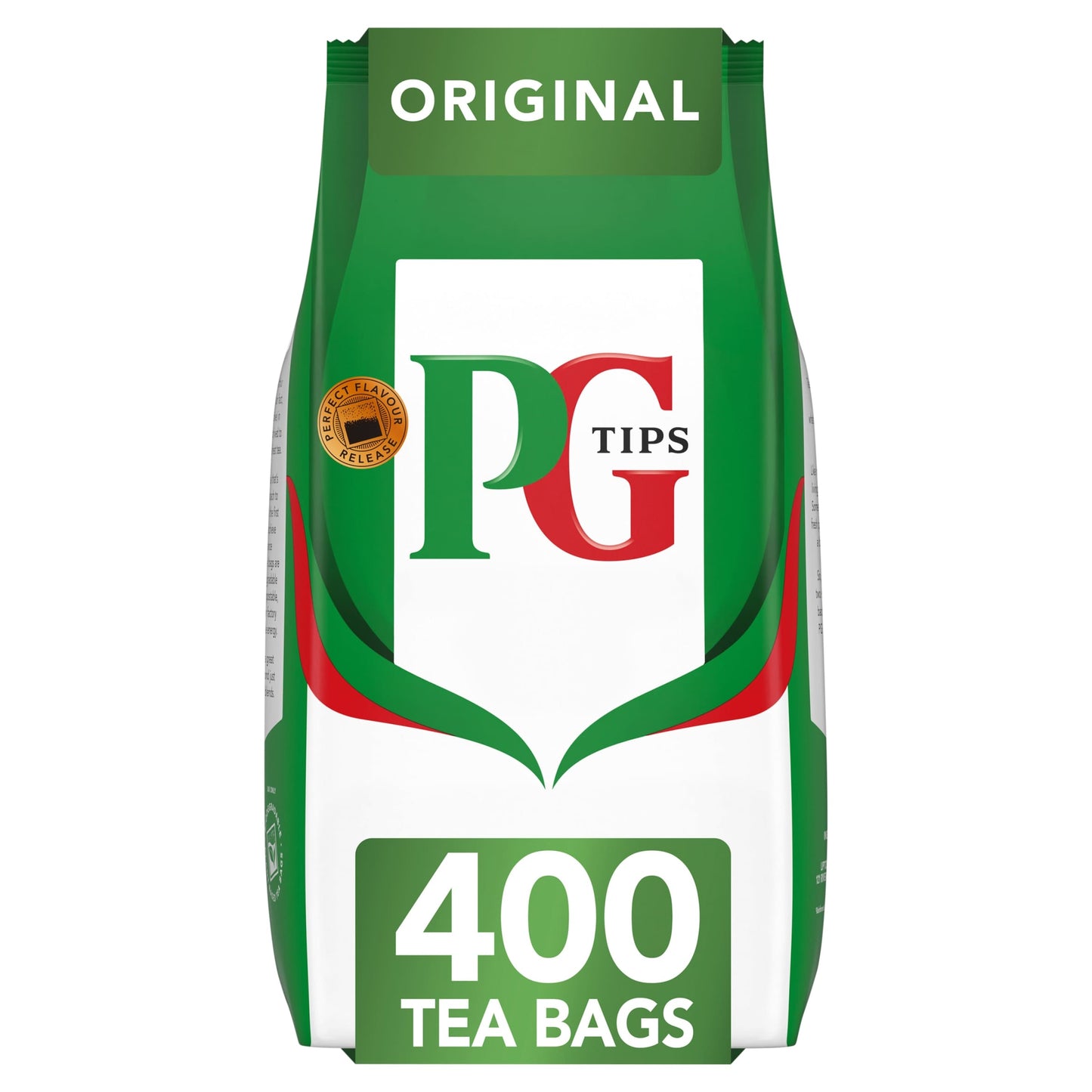 PG Tips Original Black Tea 400 Tea Bags 1.16kg — image 1