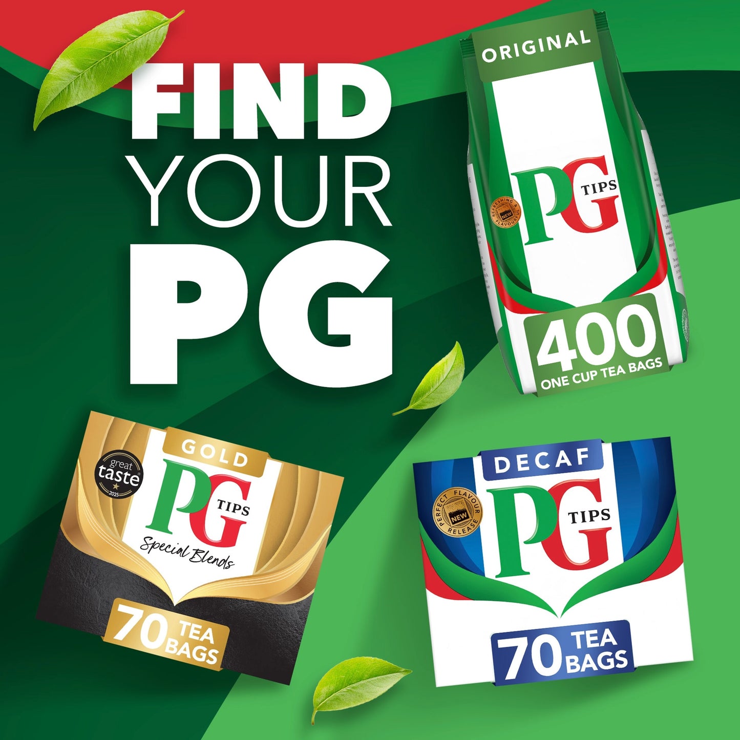 PG Tips Original Black Tea 400 Tea Bags 1.16kg — image 5