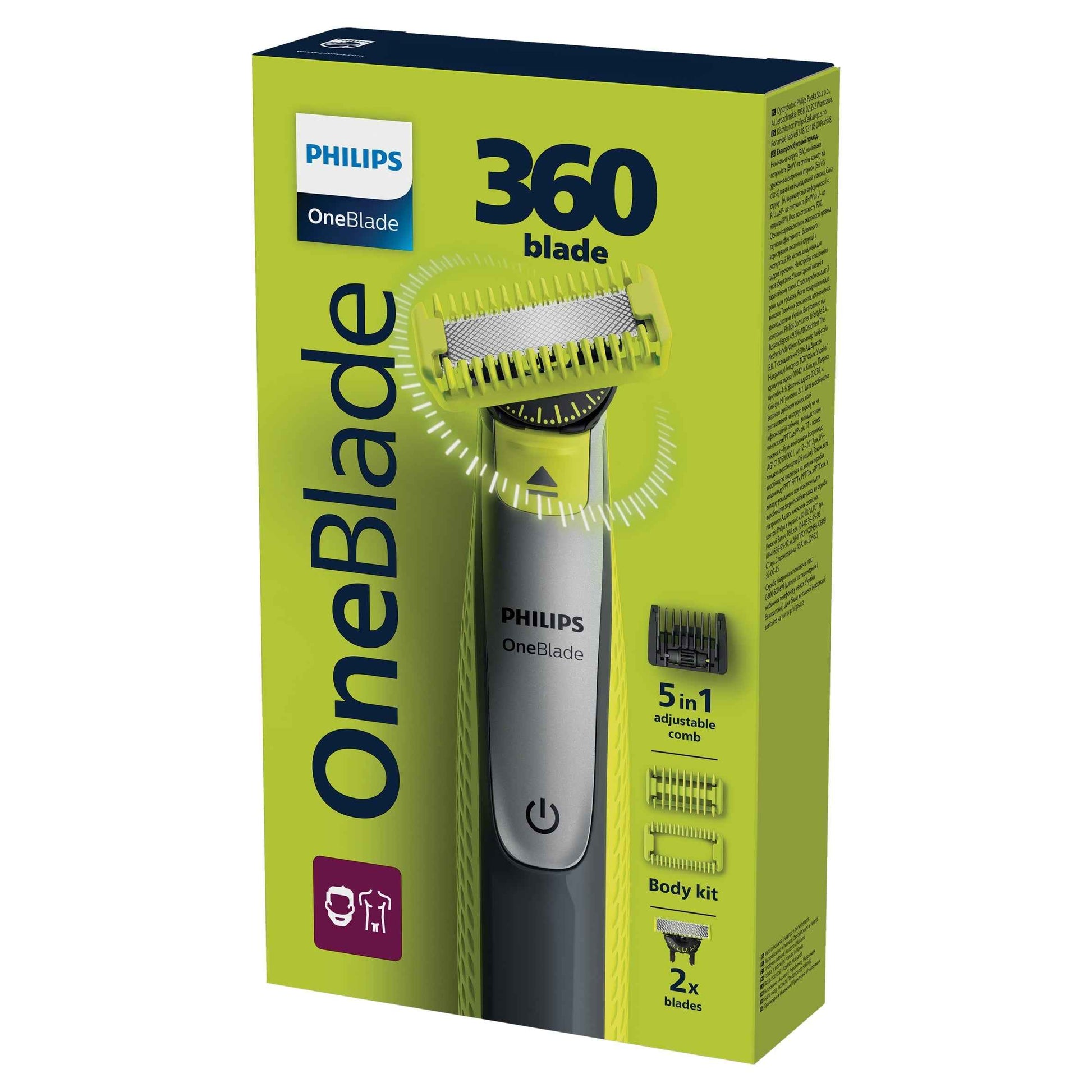 PHILIPS Oneblade 360 Face & Body- Qp2834/23