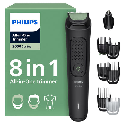 Philips Series 3000, All-in-one, 8-in-1 Trimmer for Face and Body - MG3940/15 — image 1