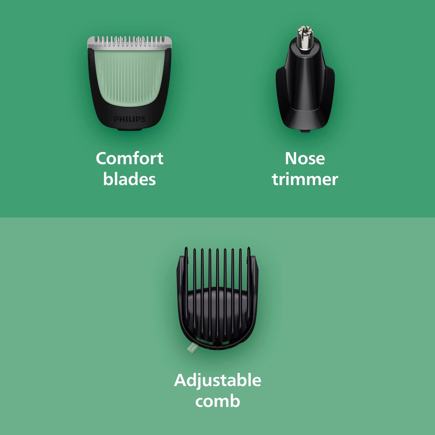 Philips Series 3000, All-in-one, 8-in-1 Trimmer for Face and Body - MG3940/15 — image 4