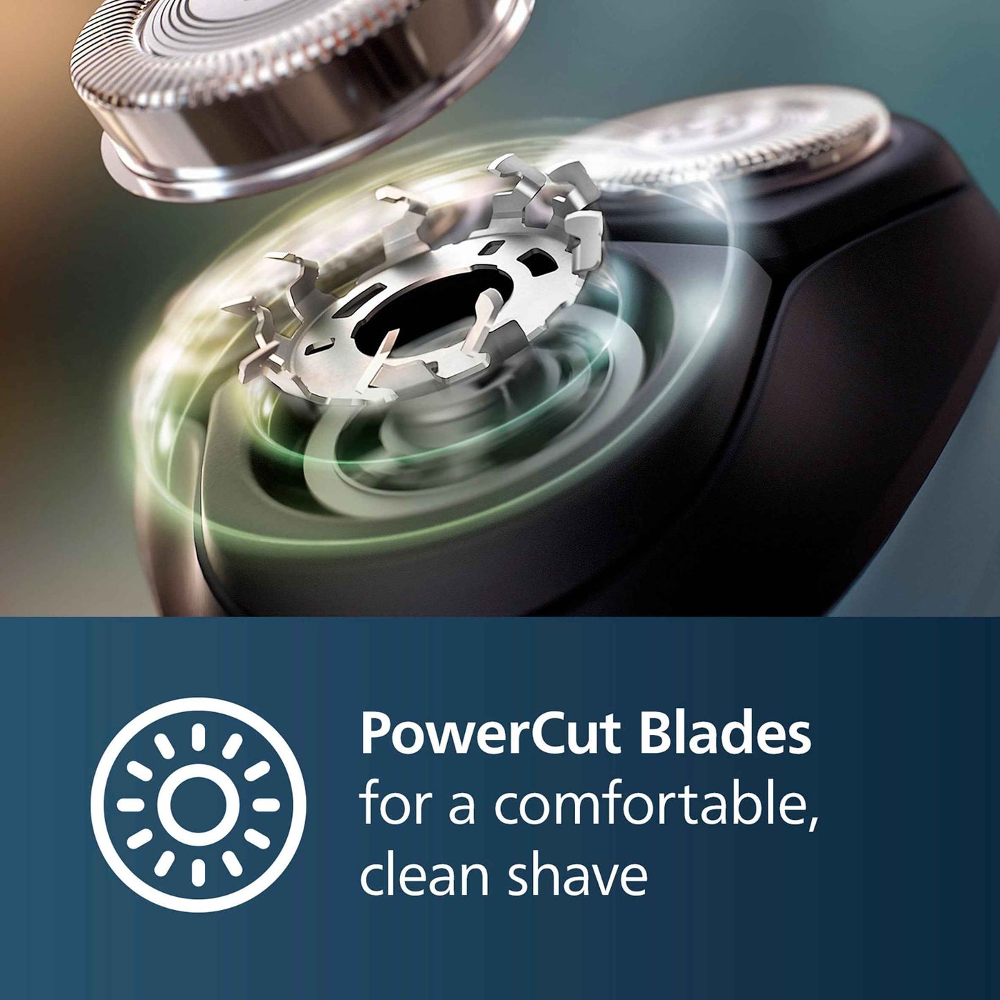 PHILIPS Series 3000x Wet & Dry Electric Shaver, 27 Powercut Blade, 4d