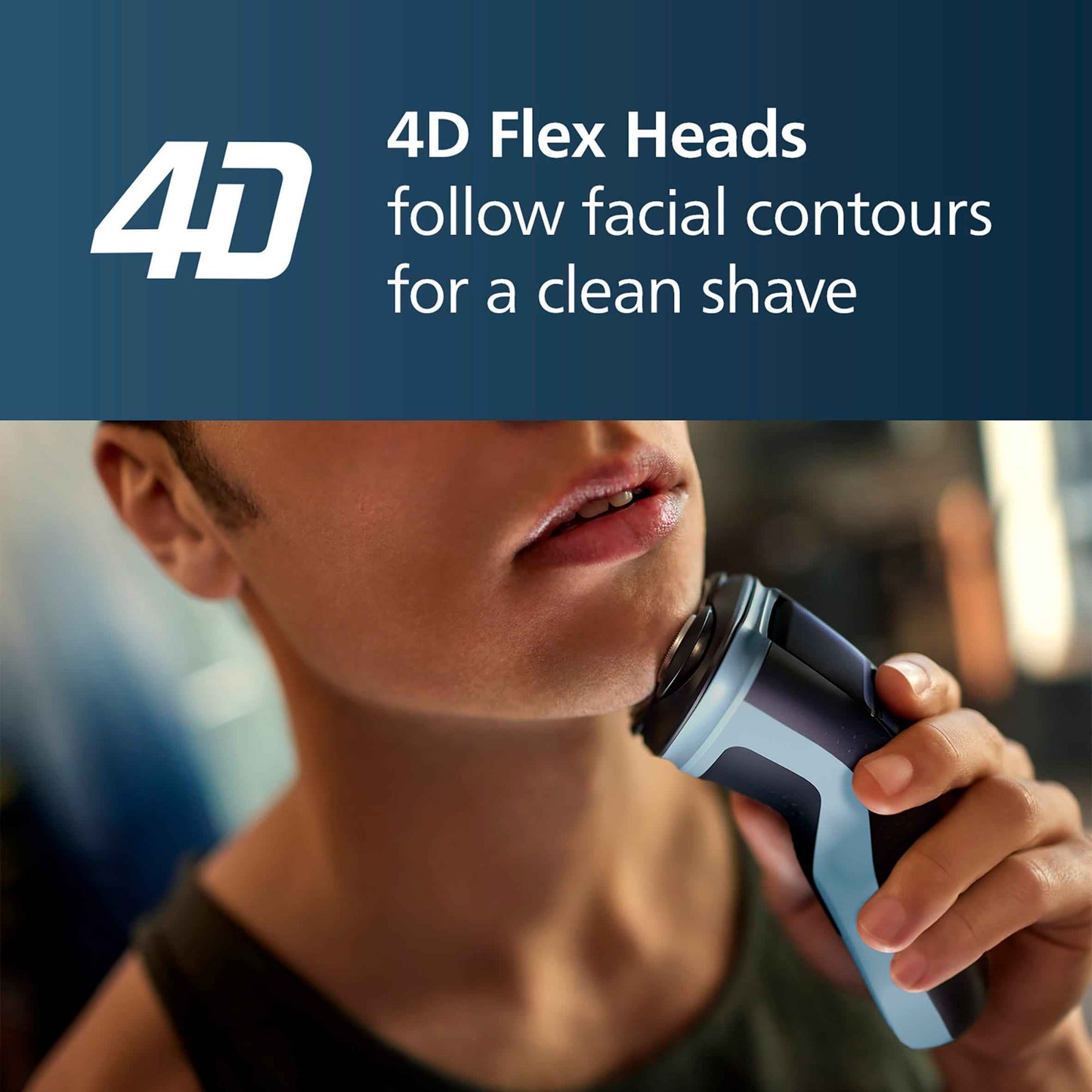 PHILIPS Series 3000x Wet & Dry Electric Shaver, 27 Powercut Blade, 4d