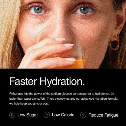 Phizz Daily Energy Orange Hydration, Caffeine, Electrolytes & Vitamins Effervescent Tablets x20 — image 4