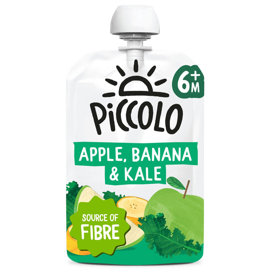 Piccolo Baby Organic Apple, Banana & Kale 100g — image 1