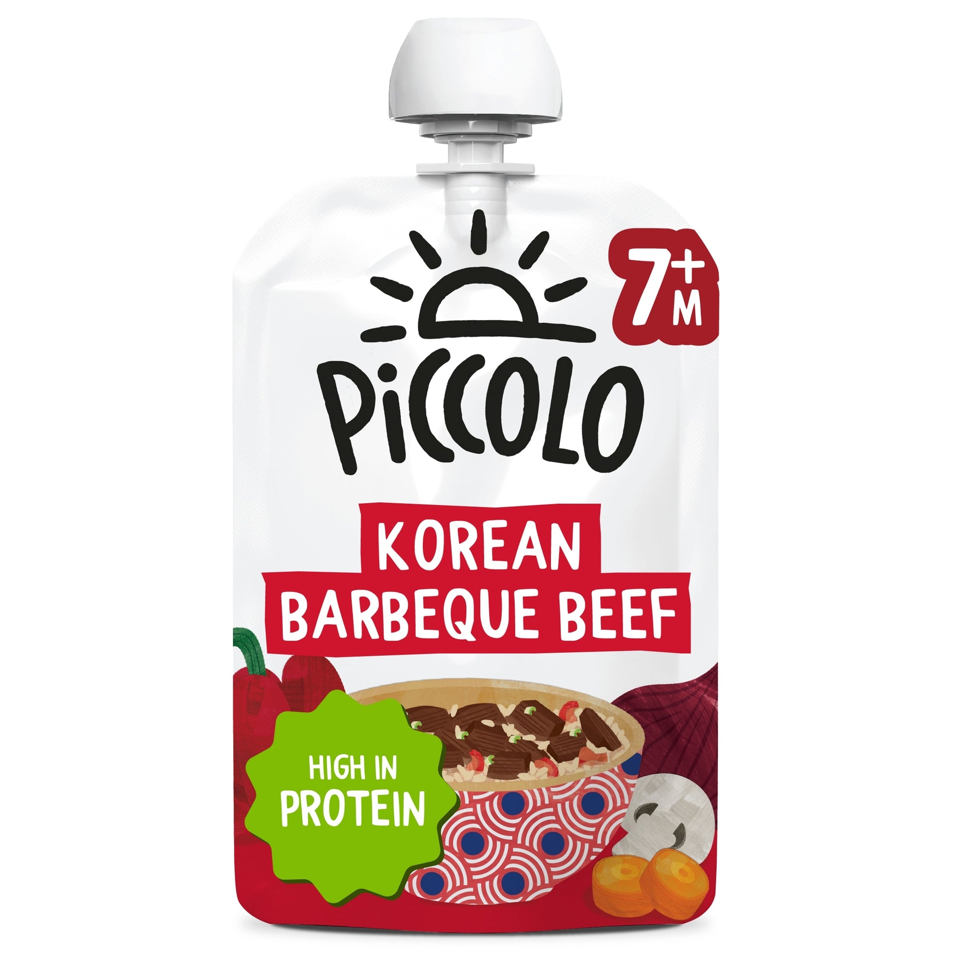 Piccolo Baby Organic Korean Barbeque Beef 130g — image 1