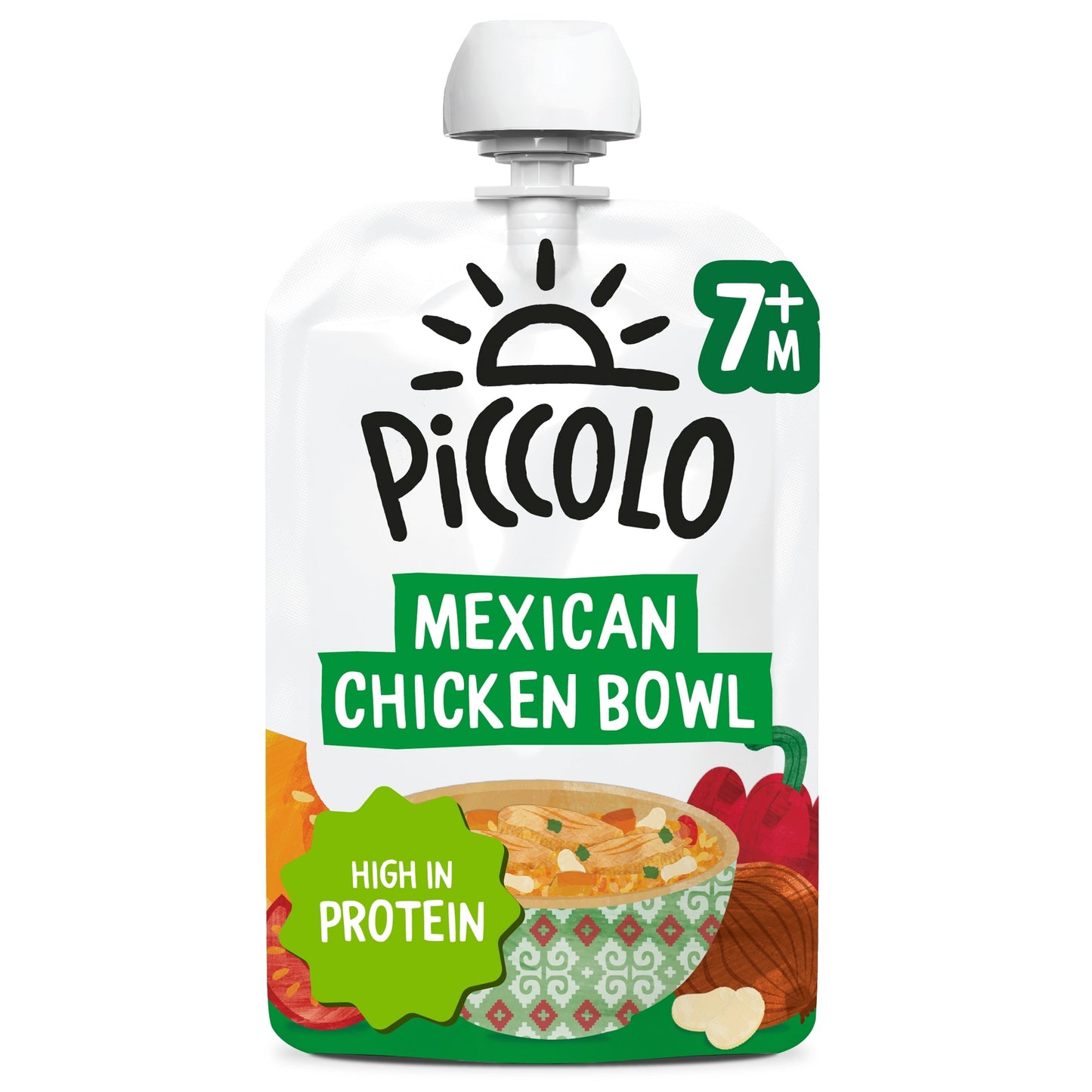 Piccolo Baby Organic Mexican Chicken Bowl 130g — image 1