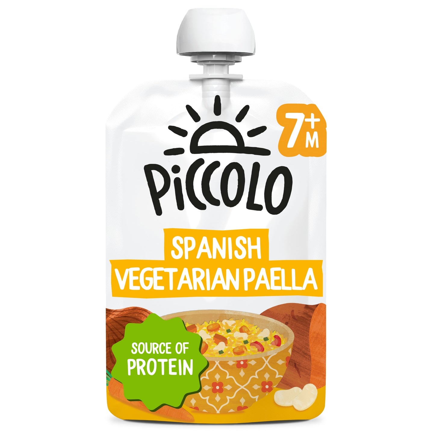 Piccolo Baby Organic Spanish Vegetarian Paella 130g — image 1