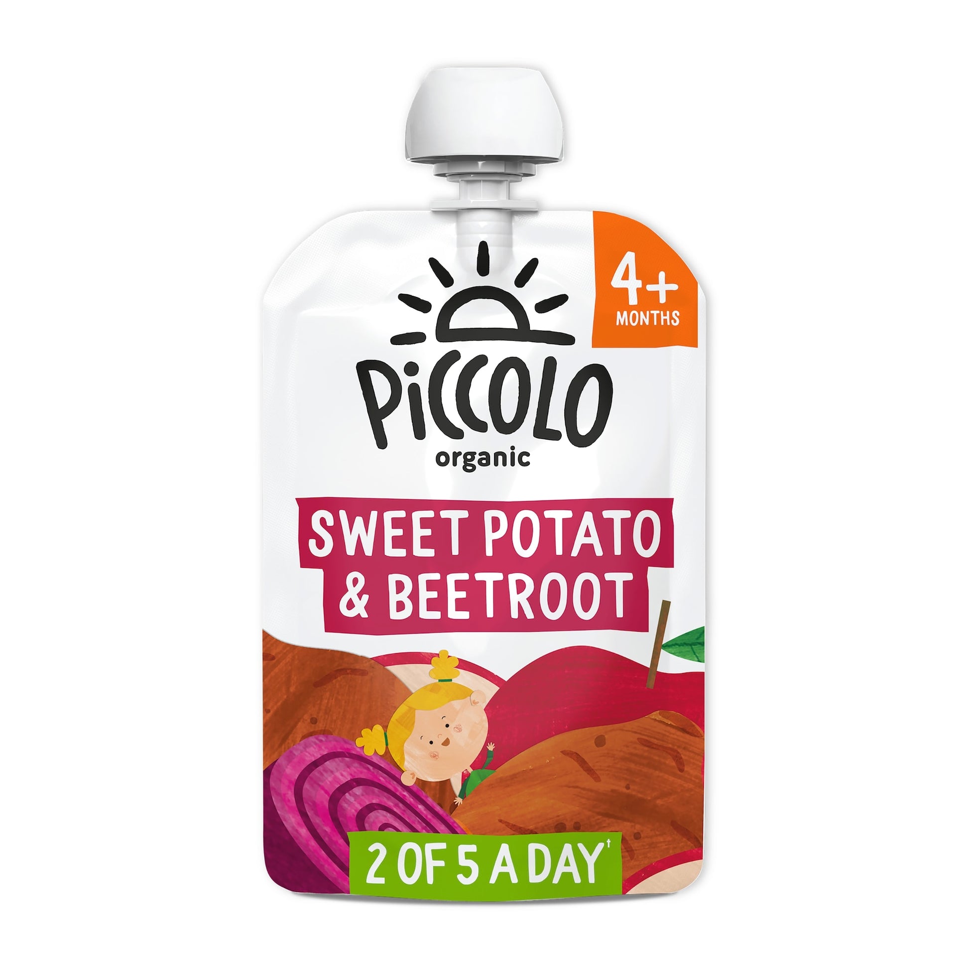 Piccolo Organic Sweet Potato Apple Pear & Beetroot 100g — image 1