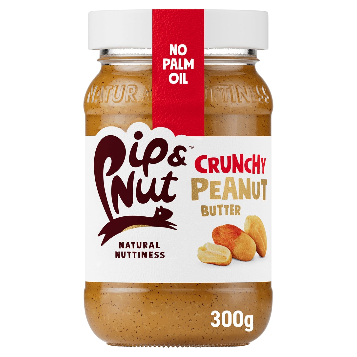 Pip & Nut Crunchy Peanut Butter 300G — image 1