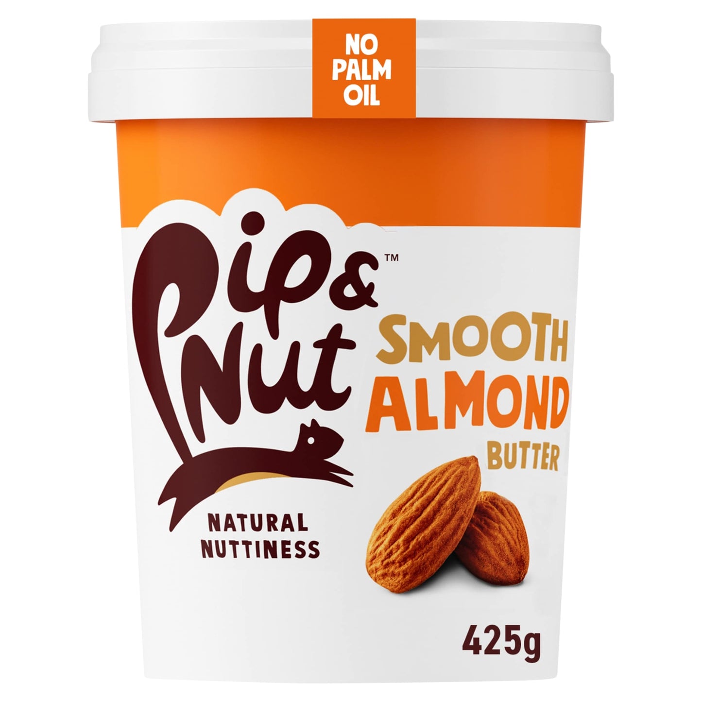 Pip & Nut Smooth Almond Butter 425g — image 1