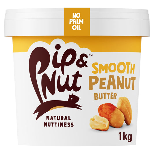 Pip & Nut Smooth Peanut Butter 1Kg — image 1