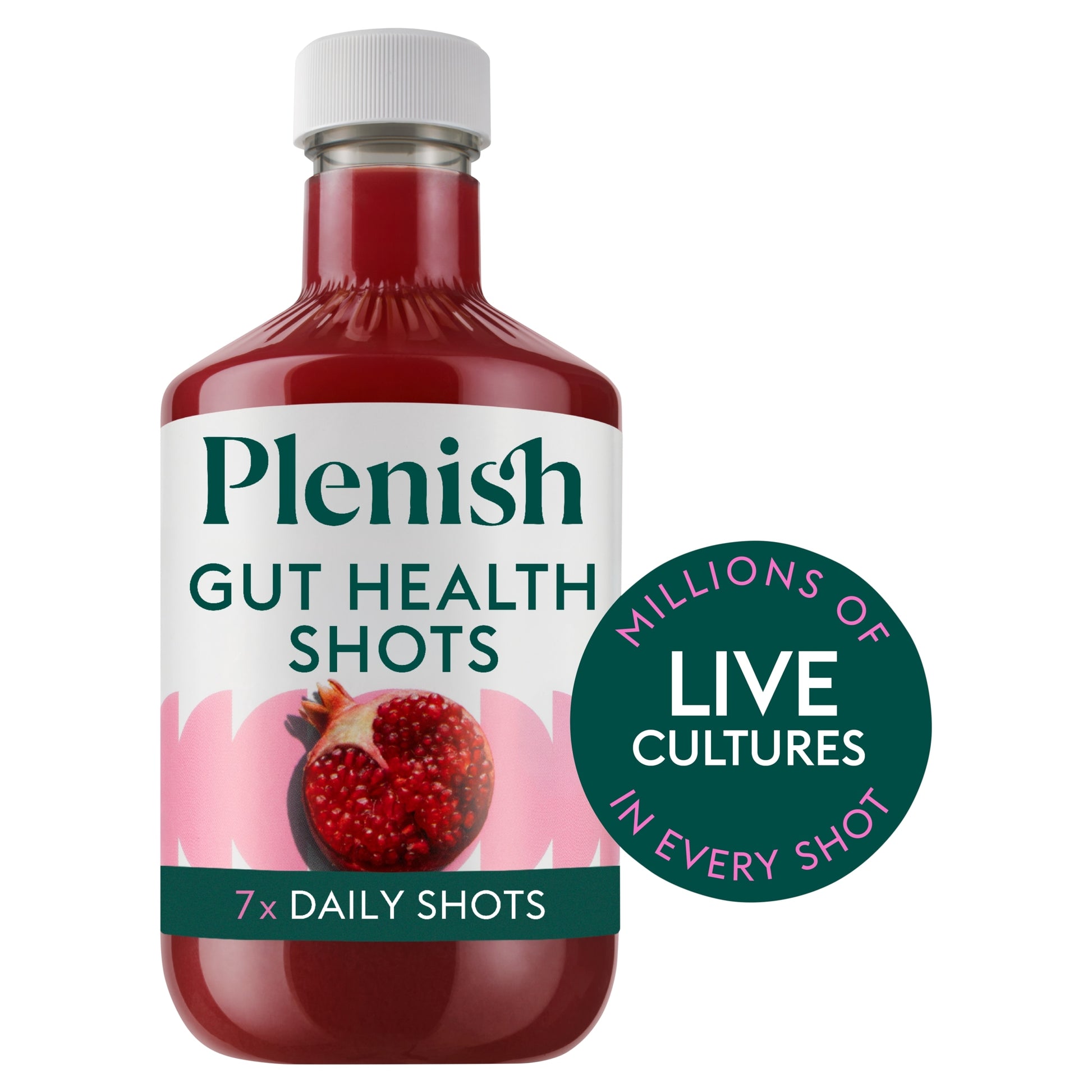 Plenish Berry Gut Health Dosing Bottle 7x Shots 420ml — image 1