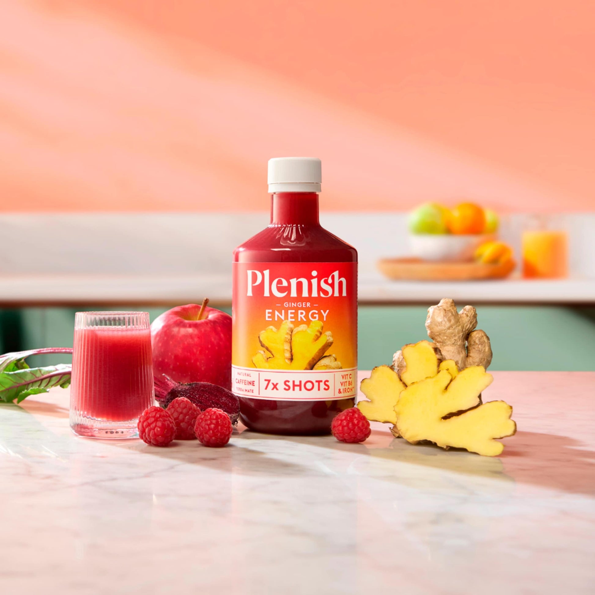 Plenish Ginger Energy Dosing Bottle 7x Shots 420ml — image 4