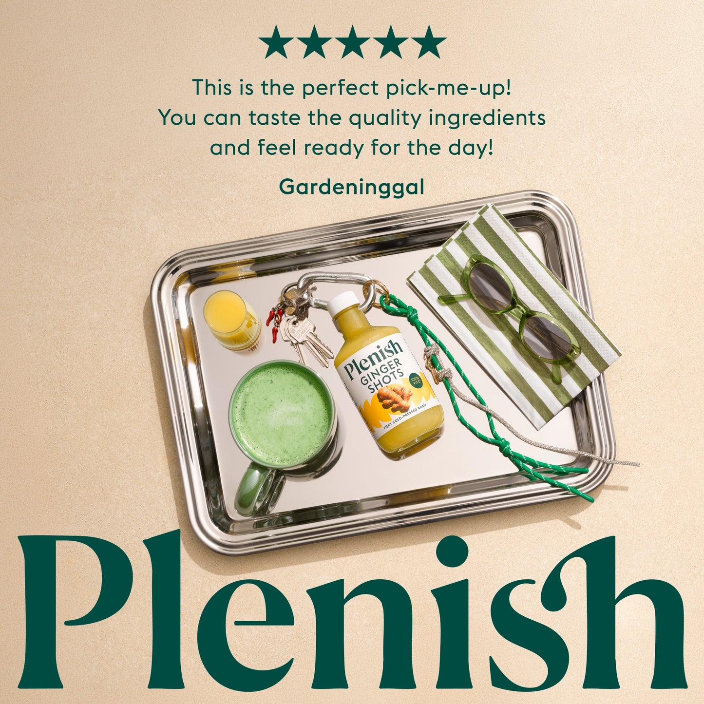 Plenish Ginger Immunity Dosing Bottle 7x Shots 420ml — image 4