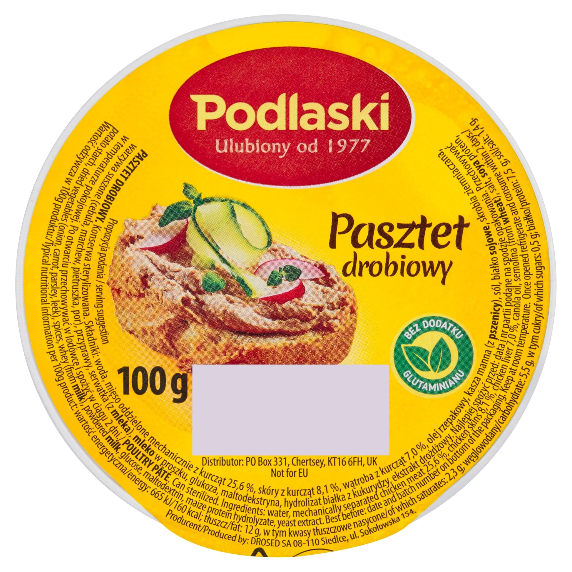 Podlaski Chicken Pate 100g — image 1