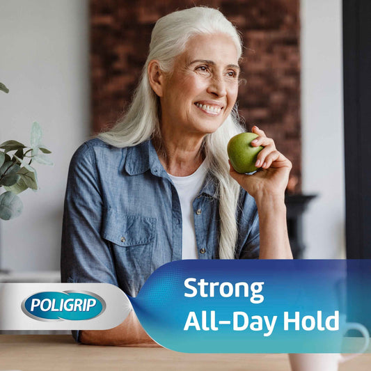 POLIGRIP Flavour Free Denture Fixative Cream 40g