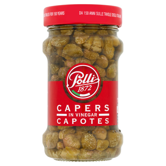 Polli Capers in Vinegar Capotes 190g — image 1