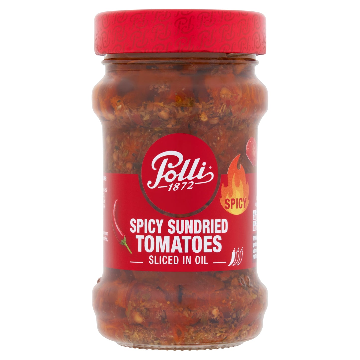 Polli Spicy Sundried Tomatoes 190g — image 1