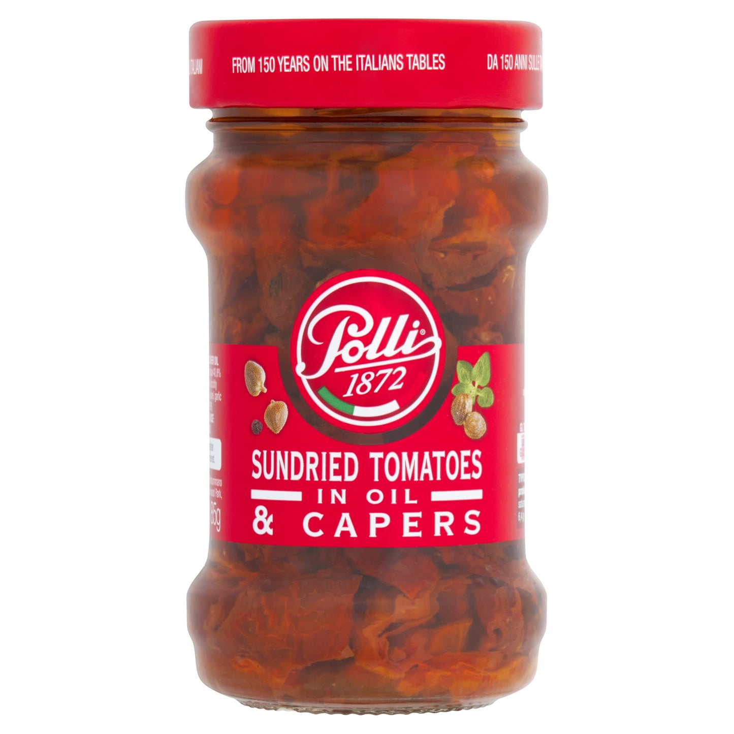 Polli Sundried Tomatoes In Oil & Capers 190g — image 1