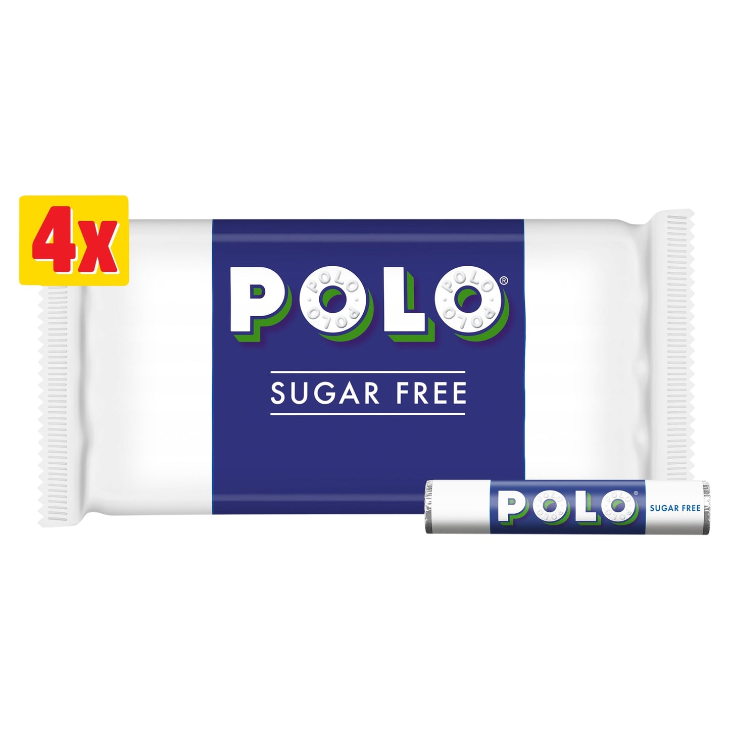 Polo Sugar Free Mint Tube Multipack 33.4g 4 Pack — image 1
