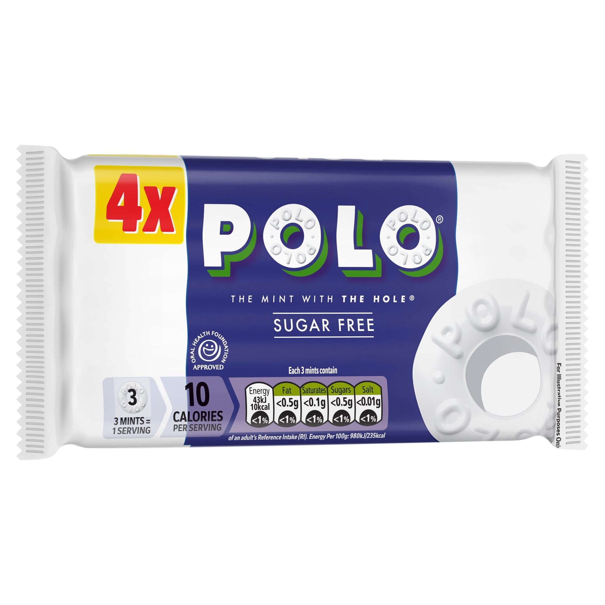 Polo Sugar Free Mint Tube Multipack 33.4g 4 Pack — image 2