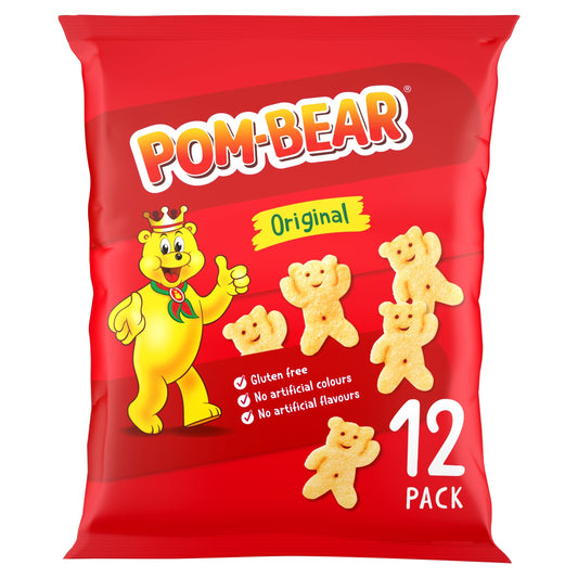 Pom Bear Original Crisps 12 Pack 12 X 13G — image 1