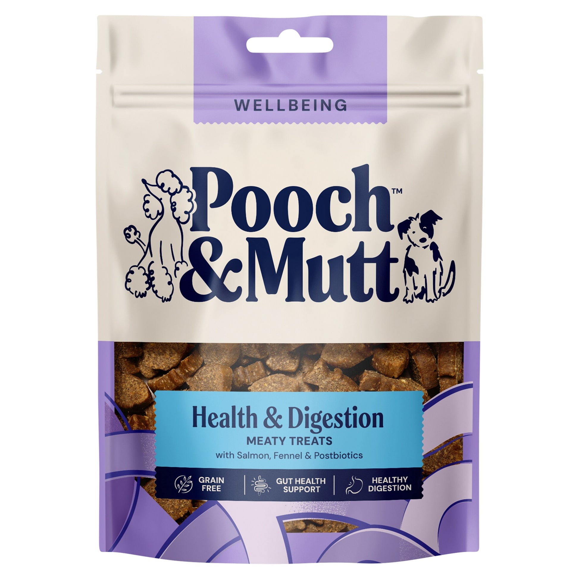 Pooch and Mutt Salmon & Fennel Meaty Dog Treats 120g — image 1