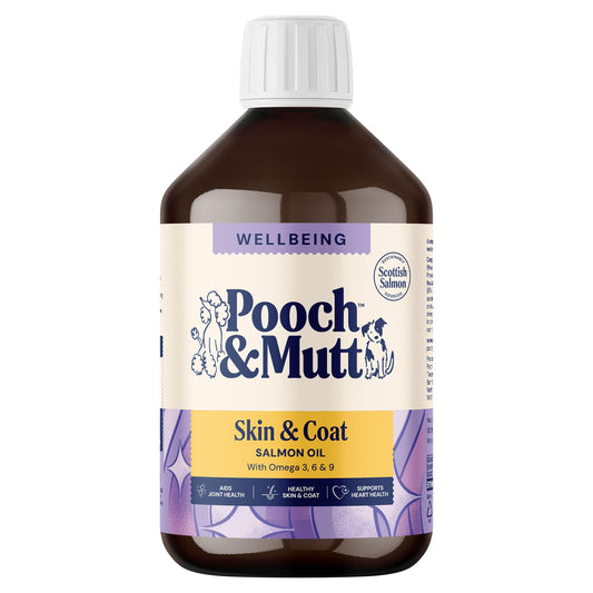 Pooch & Mutt Salmon Oil Supplement - Omega 3, 6, 9 500ml — image 1