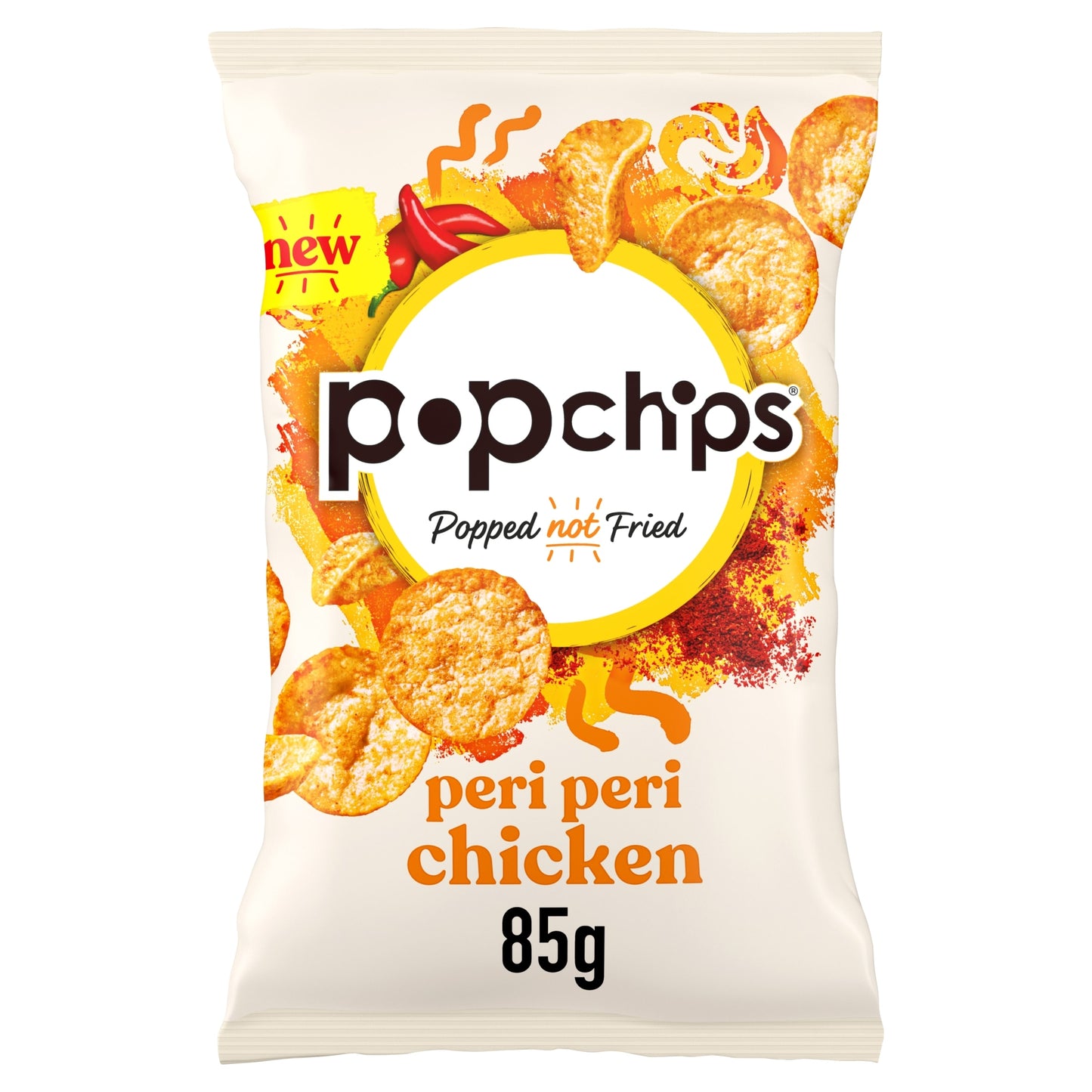 Popchips Peri Peri Chicken Sharing Crisps 85g — image 1