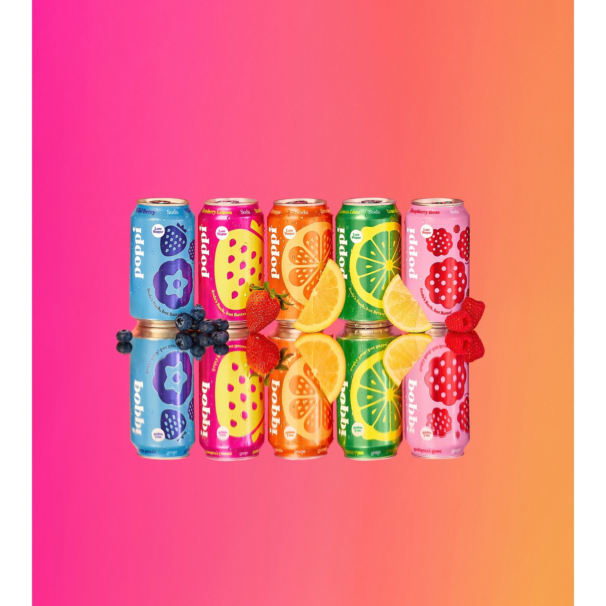 Poppi Lemon & Lime Soda Cans 4x330ml — image 5