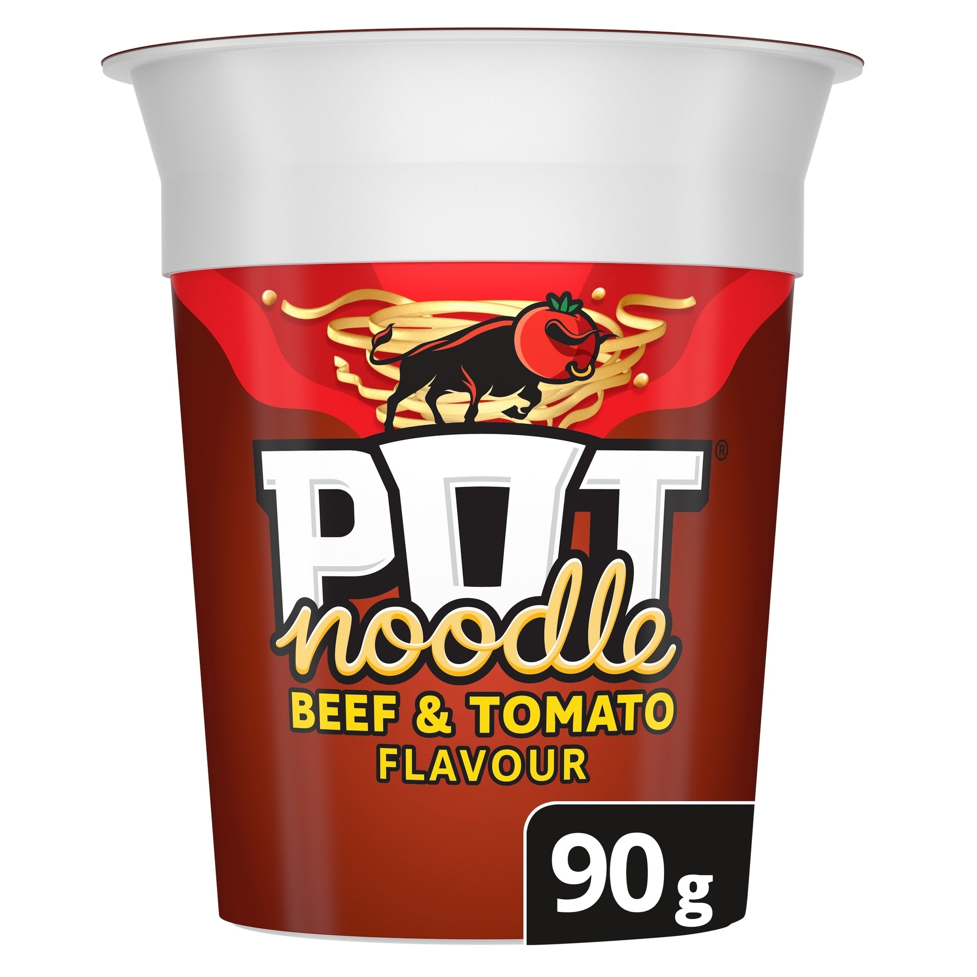 Pot Noodle Beef & Tomato Instant Noodles 90g — image 1