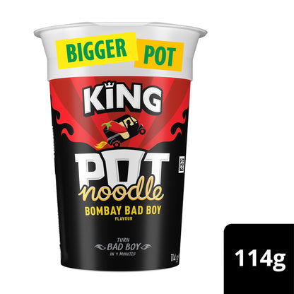 Pot Noodle Bombay Bad Boy Instant Noodles King Pot 114g — image 1