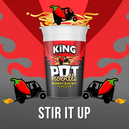 Pot Noodle Bombay Bad Boy Instant Noodles King Pot 114g — image 2