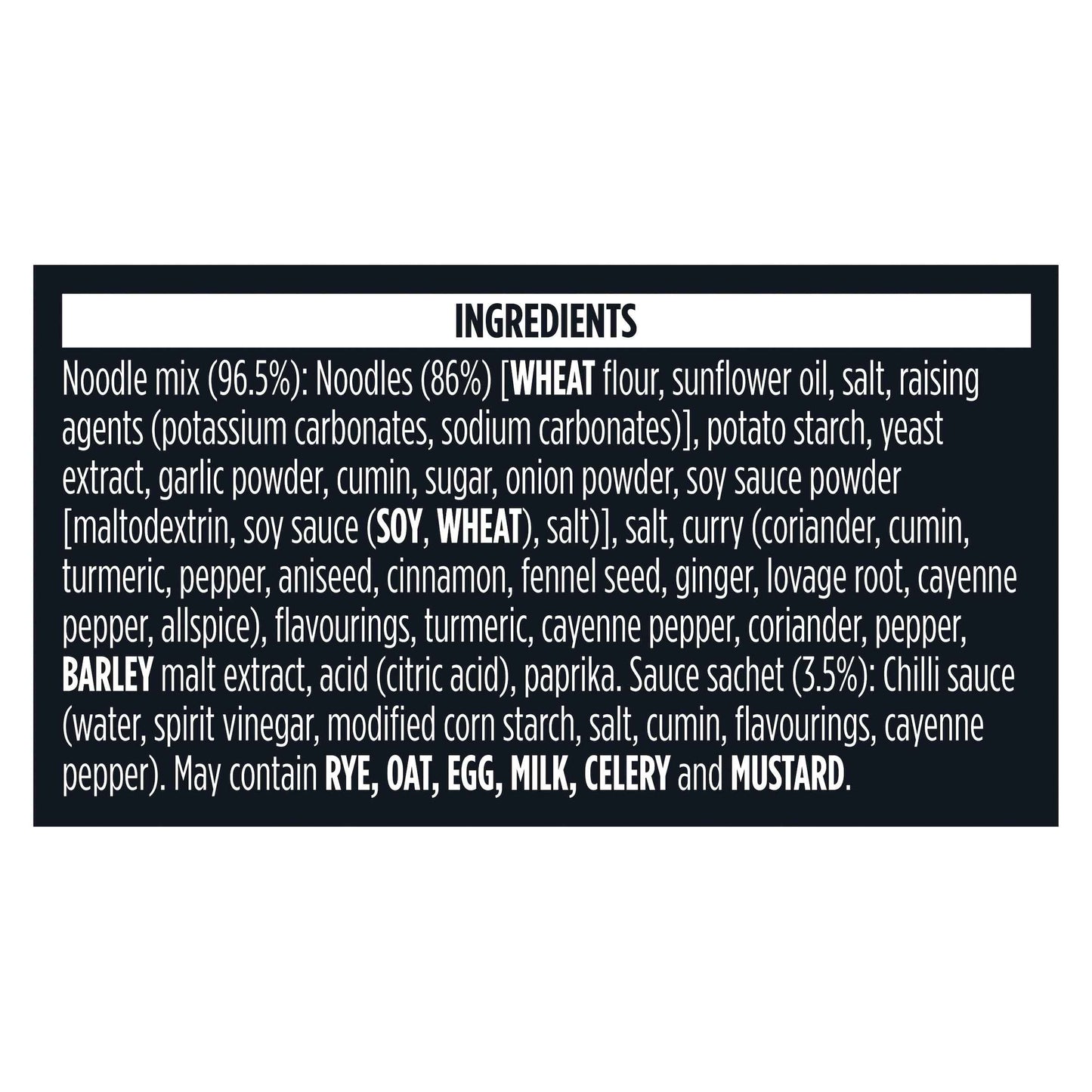 POT NOODLE Bombay Badboy Instant Noodles 115g