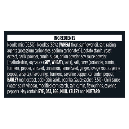 POT NOODLE Bombay Badboy Instant Noodles 115g