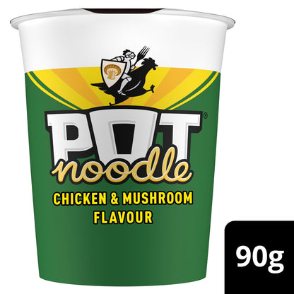 Pot Noodle Chicken & Mushroom Instant Noodles 90g — image 1