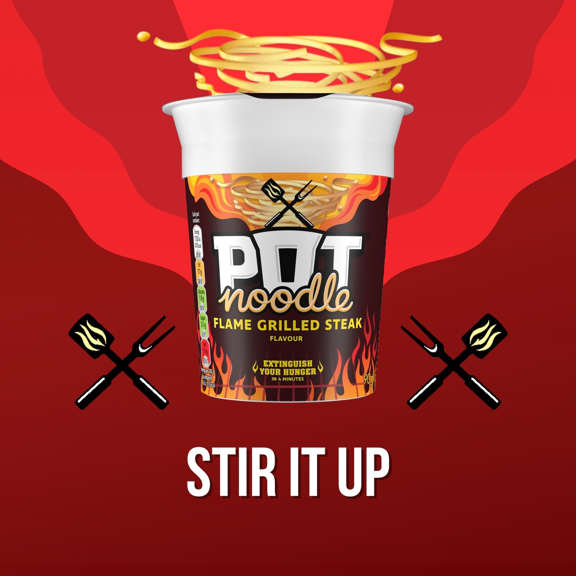 Pot Noodle Flame Grilled Steak 90G — image 2