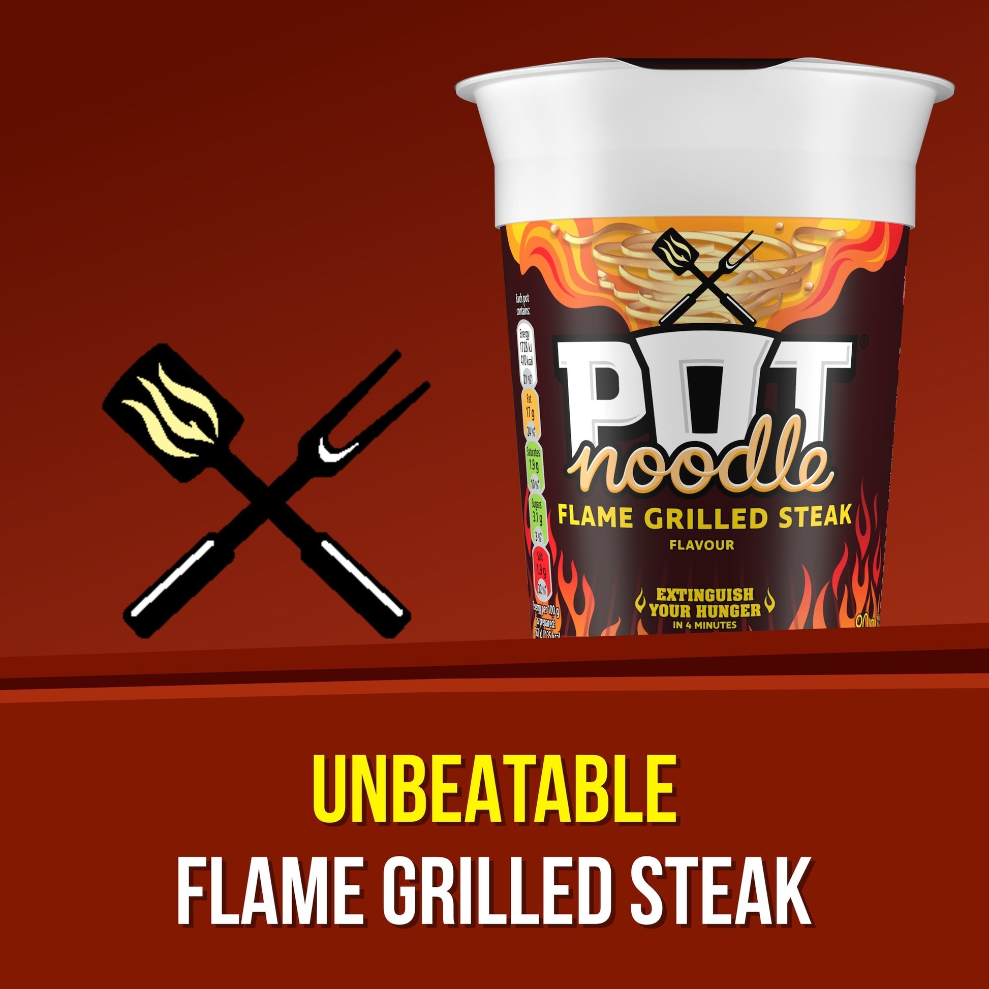 Pot Noodle Flame Grilled Steak 90G — image 3