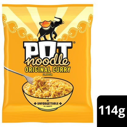 Pot Noodle Original Curry Instant Noodles 114g — image 1