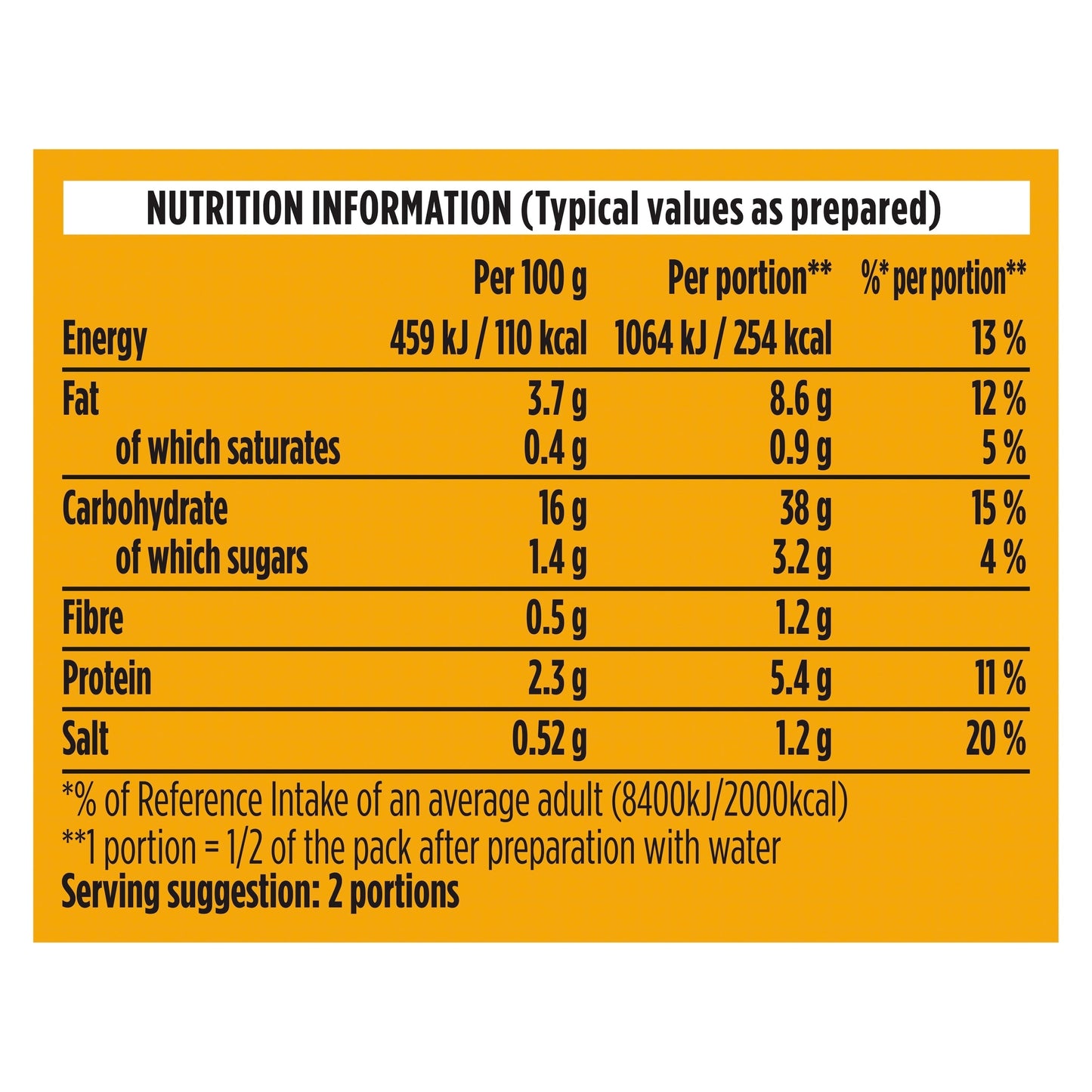 Pot Noodle Original Curry Instant Noodles 114g — image 2