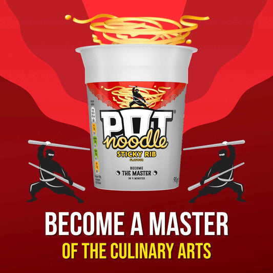 POT NOODLE Sticky Rib 90g