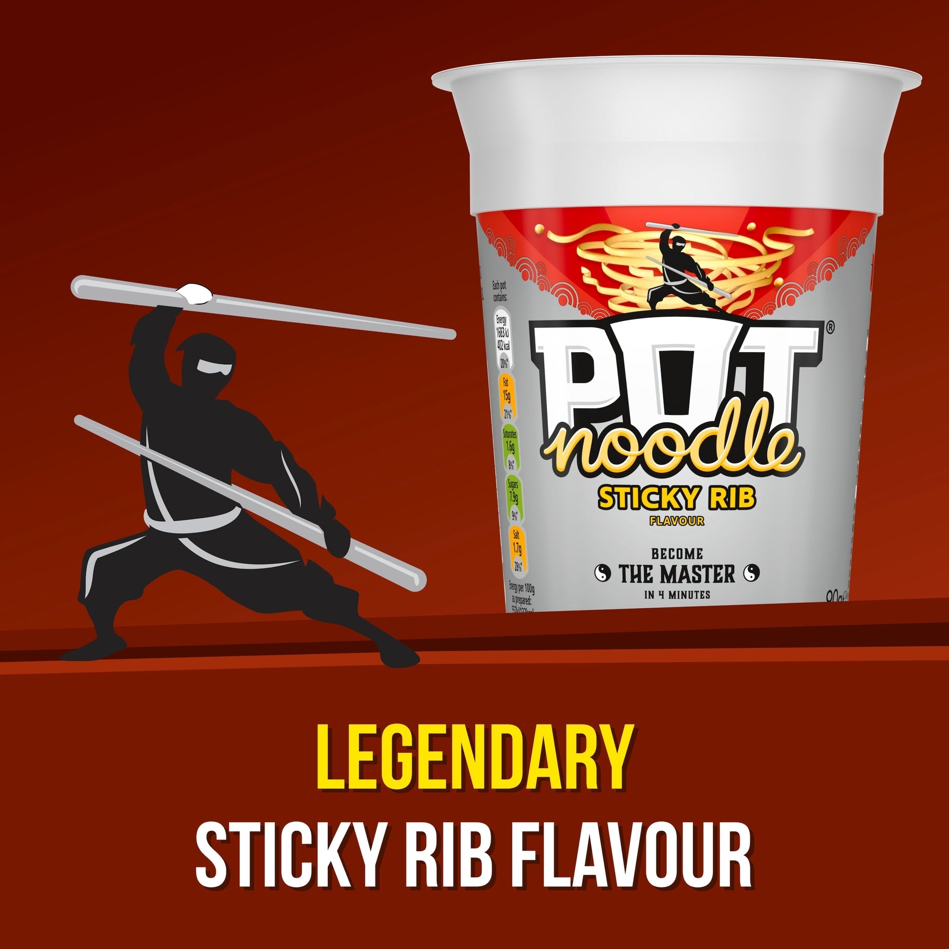 Pot Noodle Sticky Rib 90G — image 4
