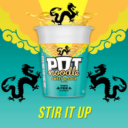 Pot Noodle Sweet & Sour Instant Noodles 90g — image 2