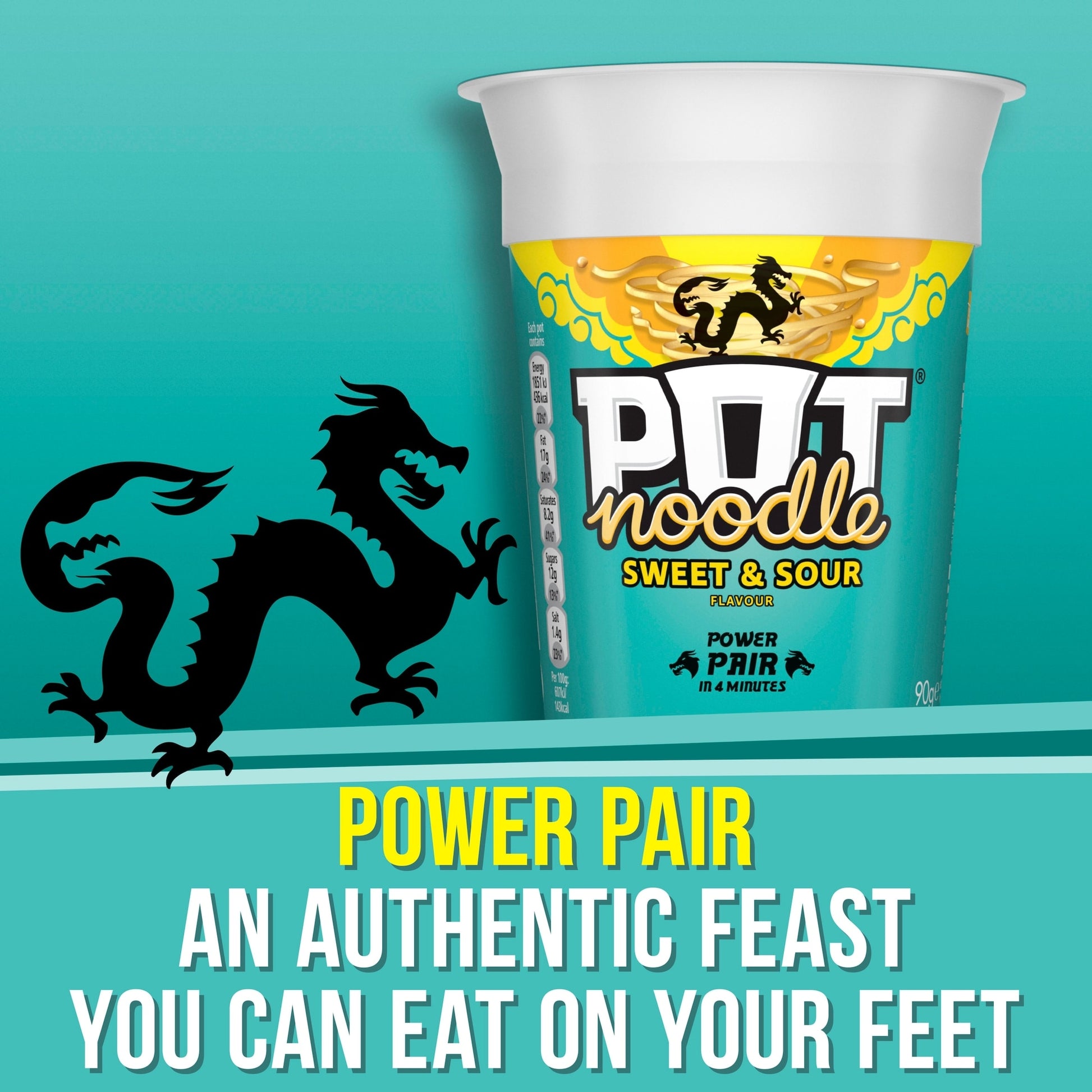Pot Noodle Sweet & Sour Instant Noodles 90g — image 4