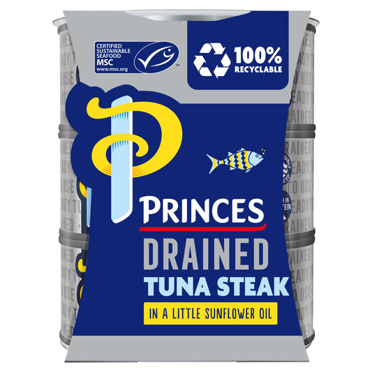Princes Drained Tuna Steak In Sunflower Oil3x110g — image 1